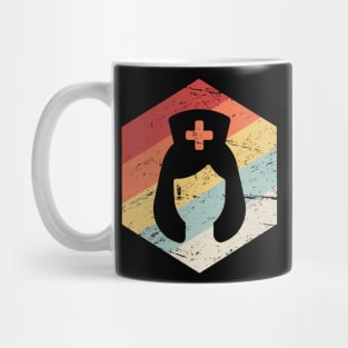 Retro Nursing Student Icon Mug